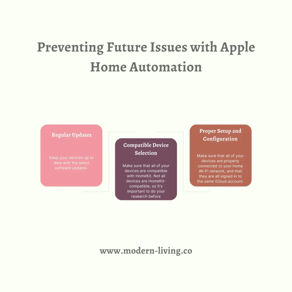 Apple Home Automation not working-2024